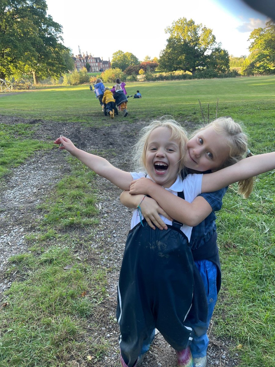 saintronans's tweet image. "At the end of the day, your feet should be dirty, your hair should be messy and your eyes sparkling.” – Shanti

#saintronans #mindthemagic #forestschool #bushcraft #preprep #nature #childhood