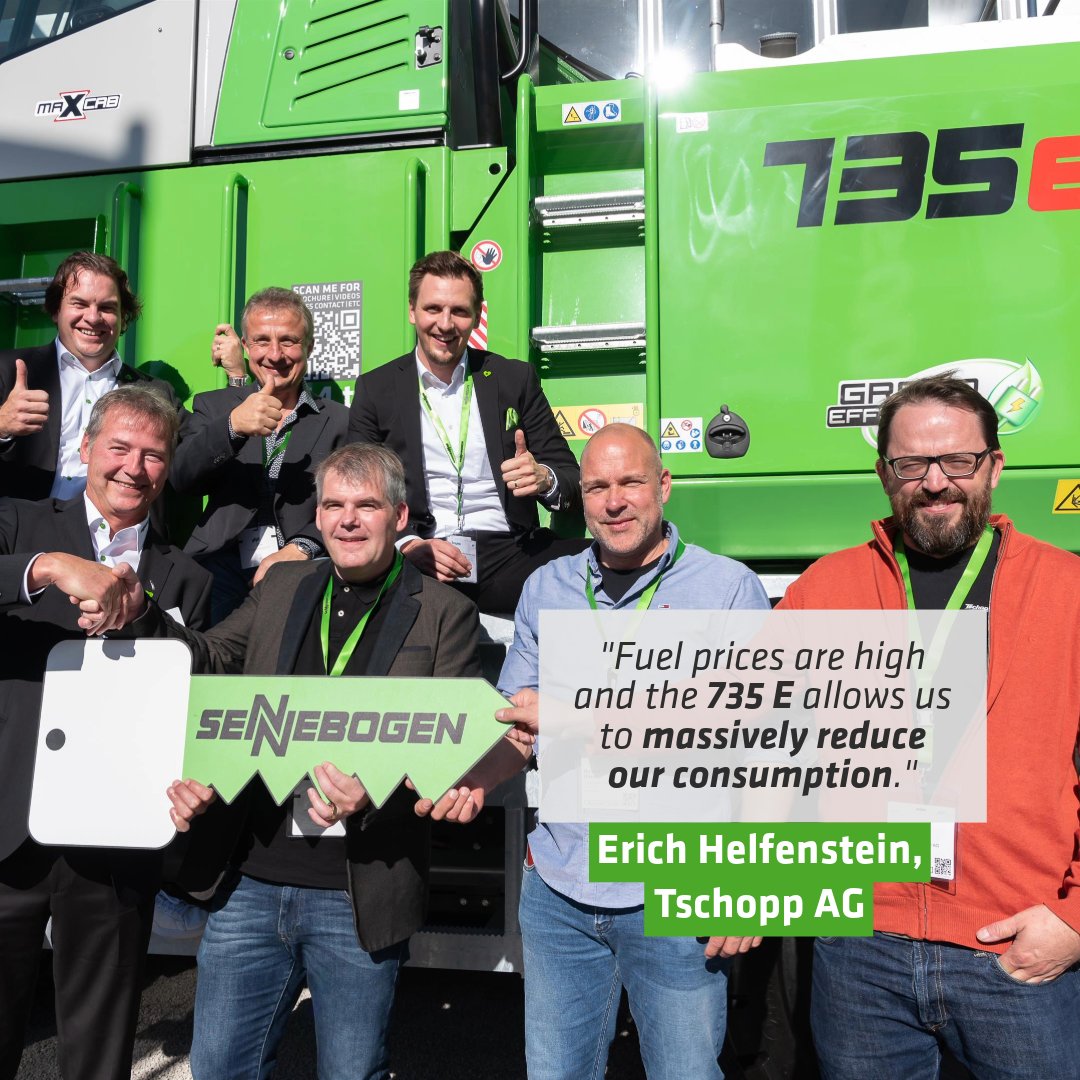 SENNEBOGEN_mk's tweet image. #SENNEBOGEN 735 E Electric Drive is now working at Tschopp AG&apos;s sawmill in Lucerne, 🇨🇭 ensuring efficient #roundwood handling. 🌱
💬 “By using the 735, we can massively reduce our consumption.”

Read the jobsite report: ➡️ bit.ly/3ZVhhzT

#loghandling #MOVEBIGTHINGS