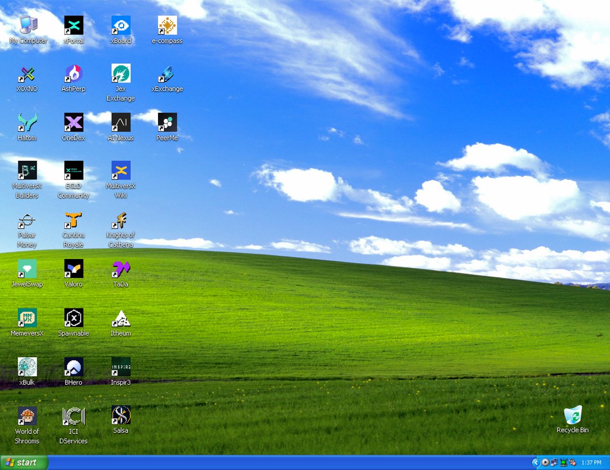MultiversX's tweet image. It&apos;s 2024, the early new-internet days ...

You wake up and spend all day on your favorite apps.