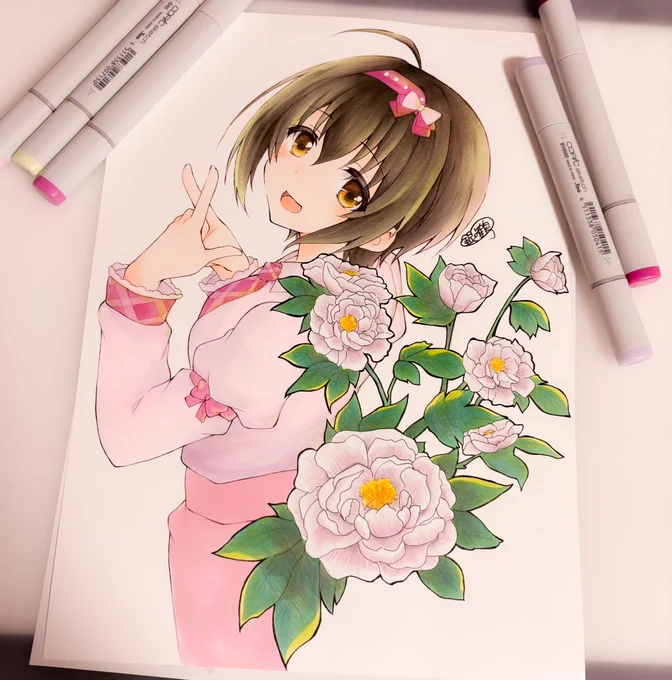 小日向ちゃんの続き、大分進んできましたわ 