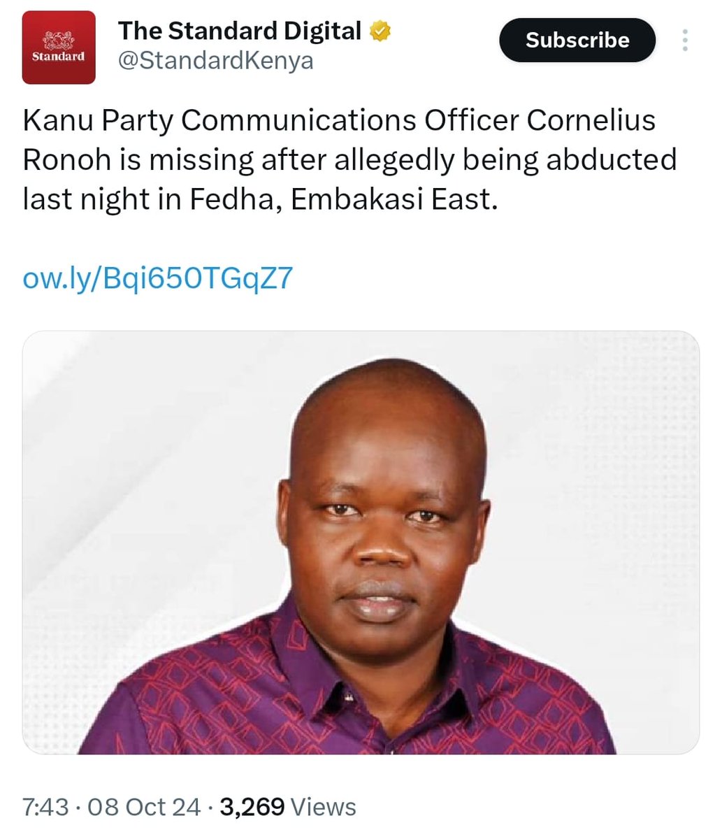 segera_clinton's tweet image. #FreeKiprono
#EndOfAnError