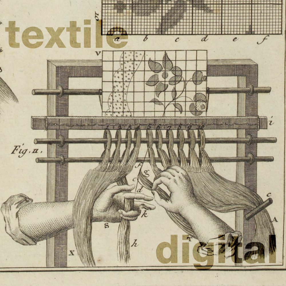 CRASSH, Cambridge (@crasshlive) on Twitter photo ✨ Join the new <a href="/textile_digit/">textile - digital</a> network for their inaugural event!
'Textiles notations: encoding, between woven patterns and music' with Ellen Harlizius-Klück (Deutsches Museum) and Alex McLean (Then Try This)
14 Oct at 17:00
crassh.cam.ac.uk/events/43870 ✨ Join the new <a href="/textile_digit/">textile - digital</a> network for their inaugural event!
'Textiles notations: encoding, between woven patterns and music' with Ellen Harlizius-Klück (Deutsches Museum) and Alex McLean (Then Try This)
14 Oct at 17:00
crassh.cam.ac.uk/events/43870