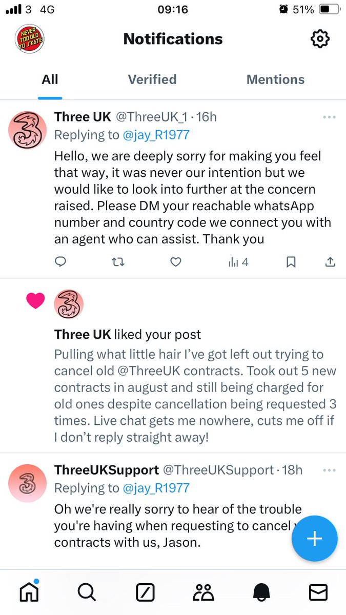 jay_R1977's tweet photo. @ThreeUKSupport Might be a scam account.., threeuk1 ? https://t.co/2zooUi7eIo