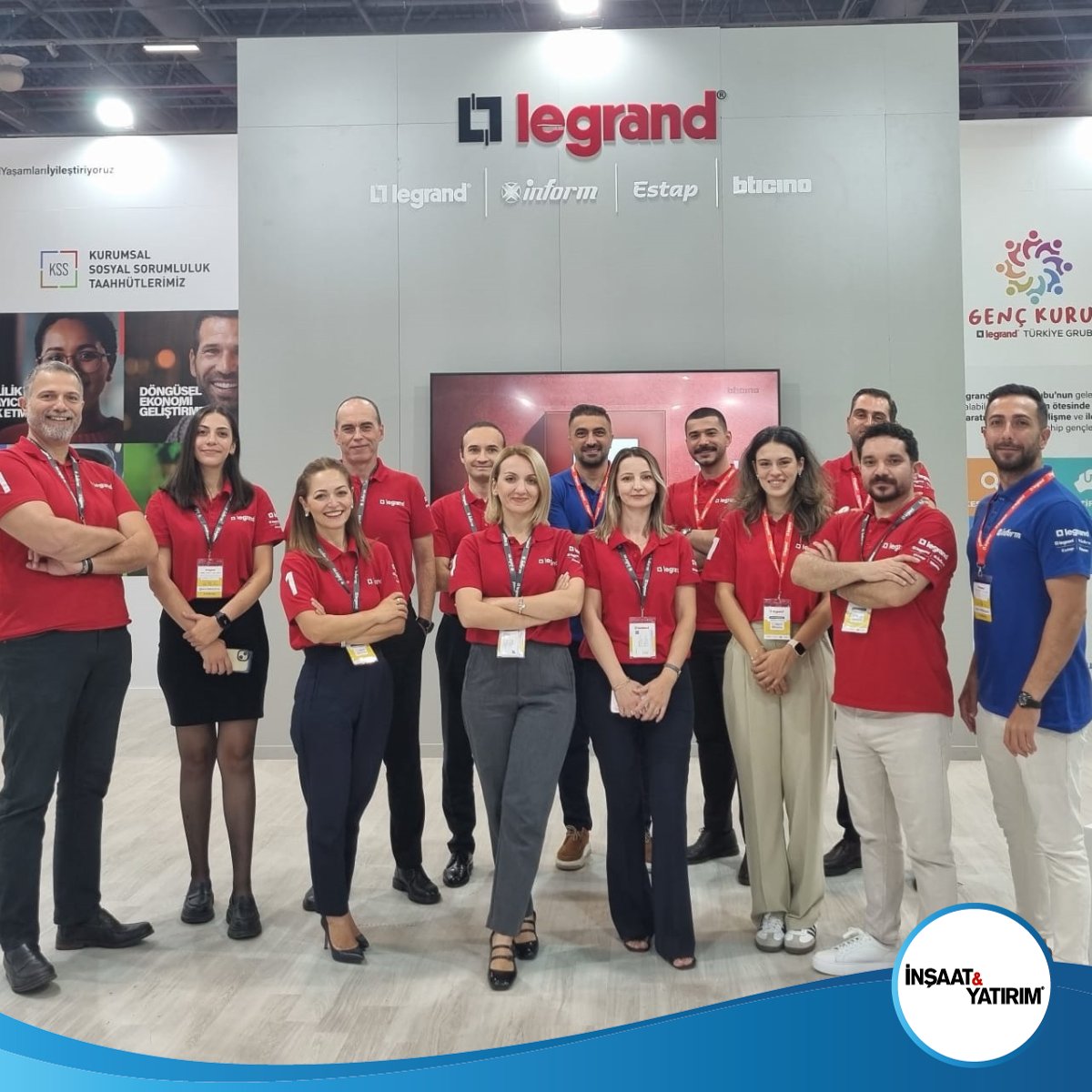 Legrand Türkiye Grubu, A-Tech Akıllı Bina Teknolojileri Fuarı'na Katıldı

insaatyatirim.com/Home/NewsDetai…