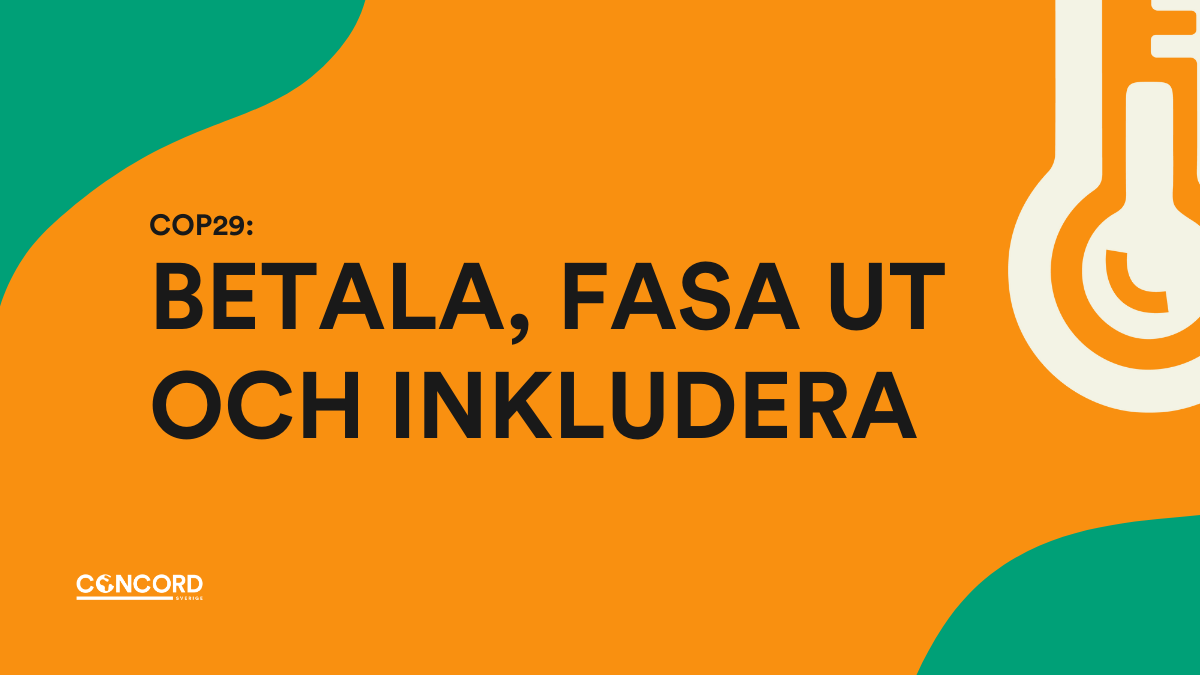 CONCORD Sverige tweet media