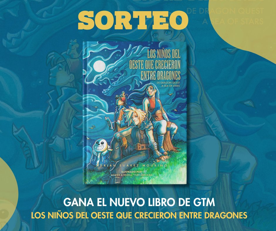 ✨SORTEO✨

¿Te apasiona el JRPG?  

¡Sorteamos un libro que se lee y se juega: Los niños del Oeste que crecieron entre dragones!  

1⃣Haz RT
2⃣Sigue a <a href="/GamesTribune/">GTM</a> &amp; <a href="/lovelyindies/">Lovely Indies</a> 
3⃣¡Menciona a un gran fan del JRPG!

🗓️Fin 15/10/24 - Válido para Península
