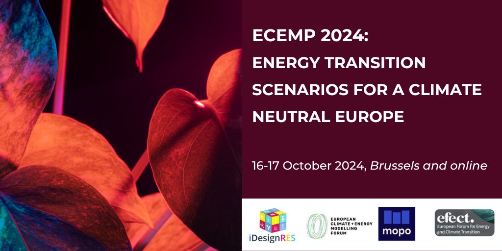 RFF - CMCC - EIEE (@eieeorg) on Twitter photo ECEMP 2024: Programme & Registration link is now available!
👉 Download it on the website: ecemf.eu/ecemp/ecemp-20…
@JohannesEmm <a href="/ECEMF_2020/">European Climate and Energy Modelling Forum</a> #NetZero #EnergyTransition #climateneutral ECEMP 2024: Programme & Registration link is now available!
👉 Download it on the website: ecemf.eu/ecemp/ecemp-20…
@JohannesEmm <a href="/ECEMF_2020/">European Climate and Energy Modelling Forum</a> #NetZero #EnergyTransition #climateneutral