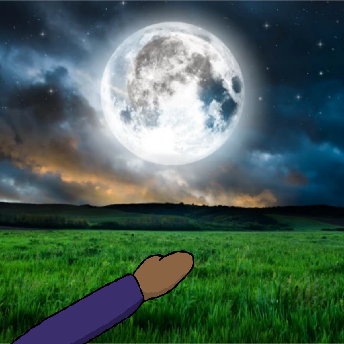 FreeMoonMeme's tweet photo. Calm before the storm. All roads lead to the $MOON https://t.co/bkfUiWRvS0