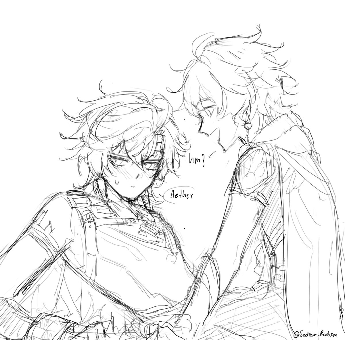 Sodixm_Radixm's tweet photo. My lil doodle of #Kinither 😔 #Kinich #Aether #Genshin #GenshinImact #fanart https://t.co/Qhvt1s2wZP