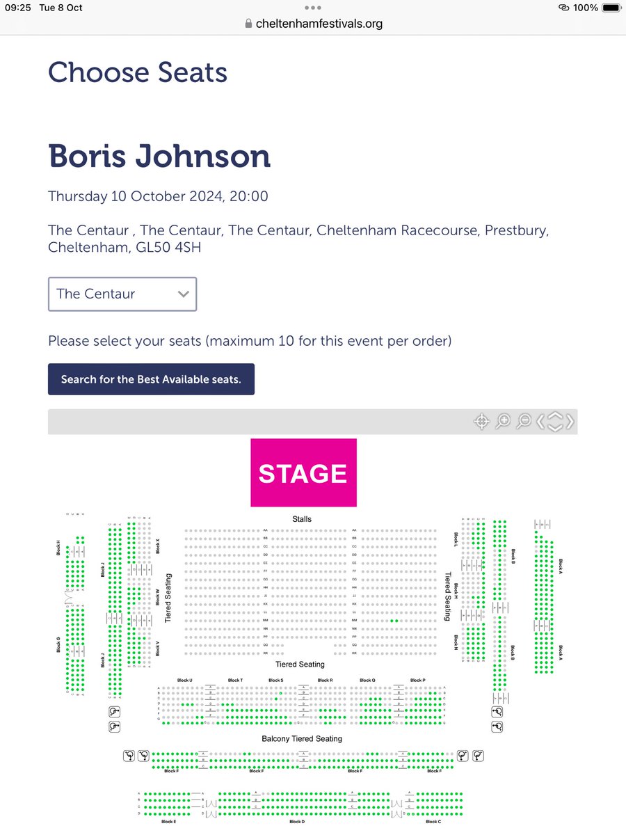SallyALee's tweet photo. Maybe not as popular as he’d like to think…
Bob Mortimer and Richard Osman tickets were like gold dust!
#cheltenhamliteraturefestival https://t.co/BuT701wqbr