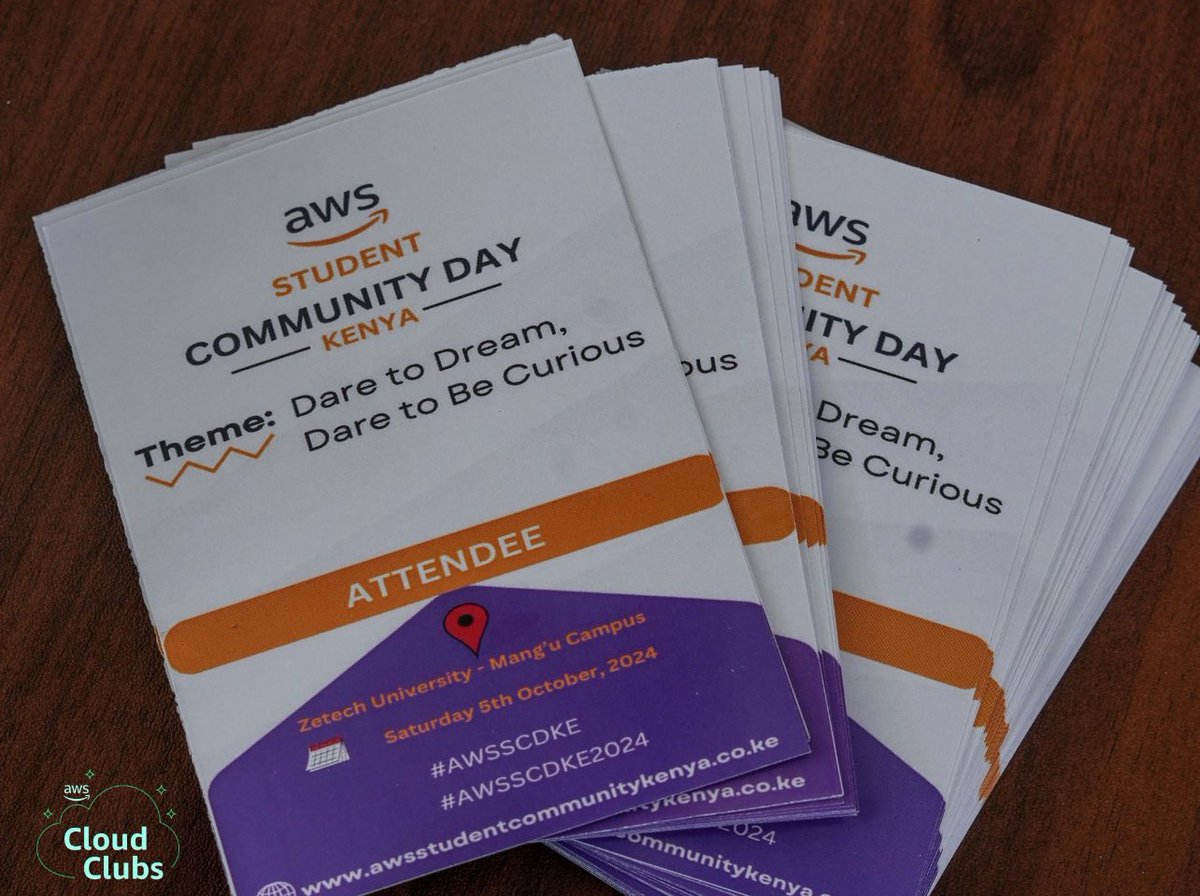 awscloudclubKE's tweet photo. What a journey it's been at #AWSSCDKenya2024! 🌟

 It was an honor to bring together students, and tech enthusiasts from all over Kenya for a day of learning, and networking. 

Stay tuned as we share highlights from this unforgettable event in the coming days! 🚀 #AWSSCDKenya https://t.co/KS7v1CBYd2