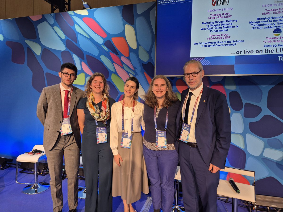 Great session in the #NEXT lounge about #ICU #sustainability: where to start, who to involve, how to measure! Thanks for the great participation!
<a href="/ESICM/">ESICM</a> #LIVES2024