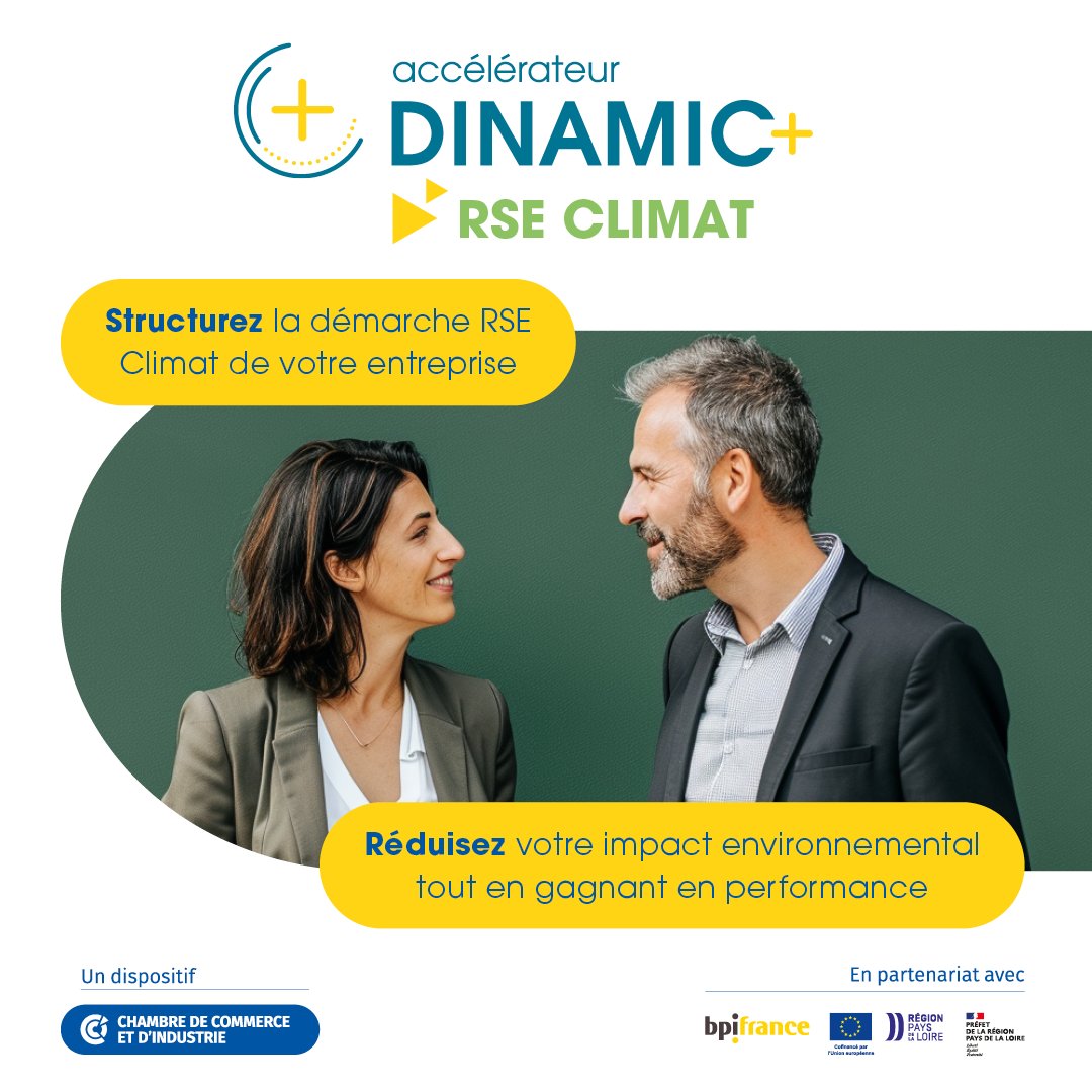 🚀 Vous souhaitez structurer votre démarche #RSE Climat tout en gagnant en performance ? Nous avons le programme qu'il vous faut ! 🌍
👉bit.ly/3NeuhJB