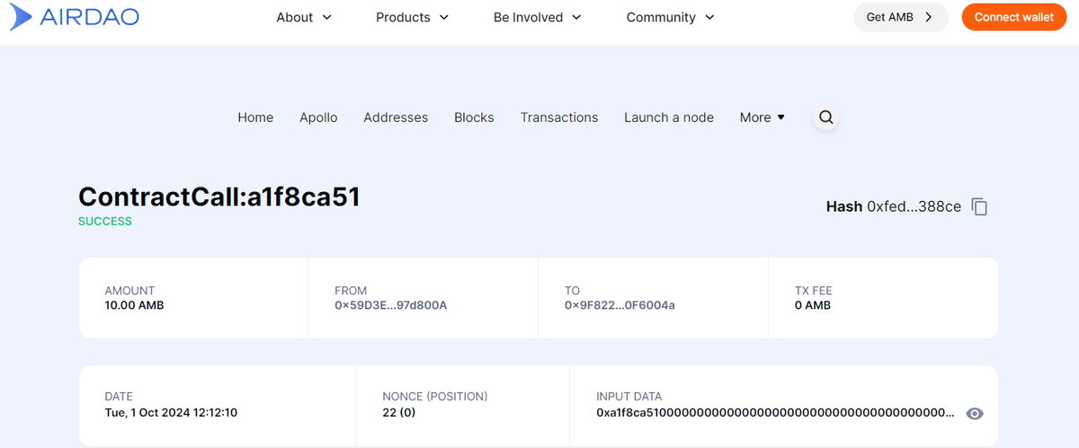 🚀 Major UI Updates! 🚀

We leveled up! 
Now tap on event cards for key details!🔍

 What’s new?
- Access committed hash info 
- View real-time blockchain transactions

We are unstoppable when it comes to trust &amp; decentralization! 💯🌐
#AirDAO #Transparency #NextLevel $AMB $ADOGE