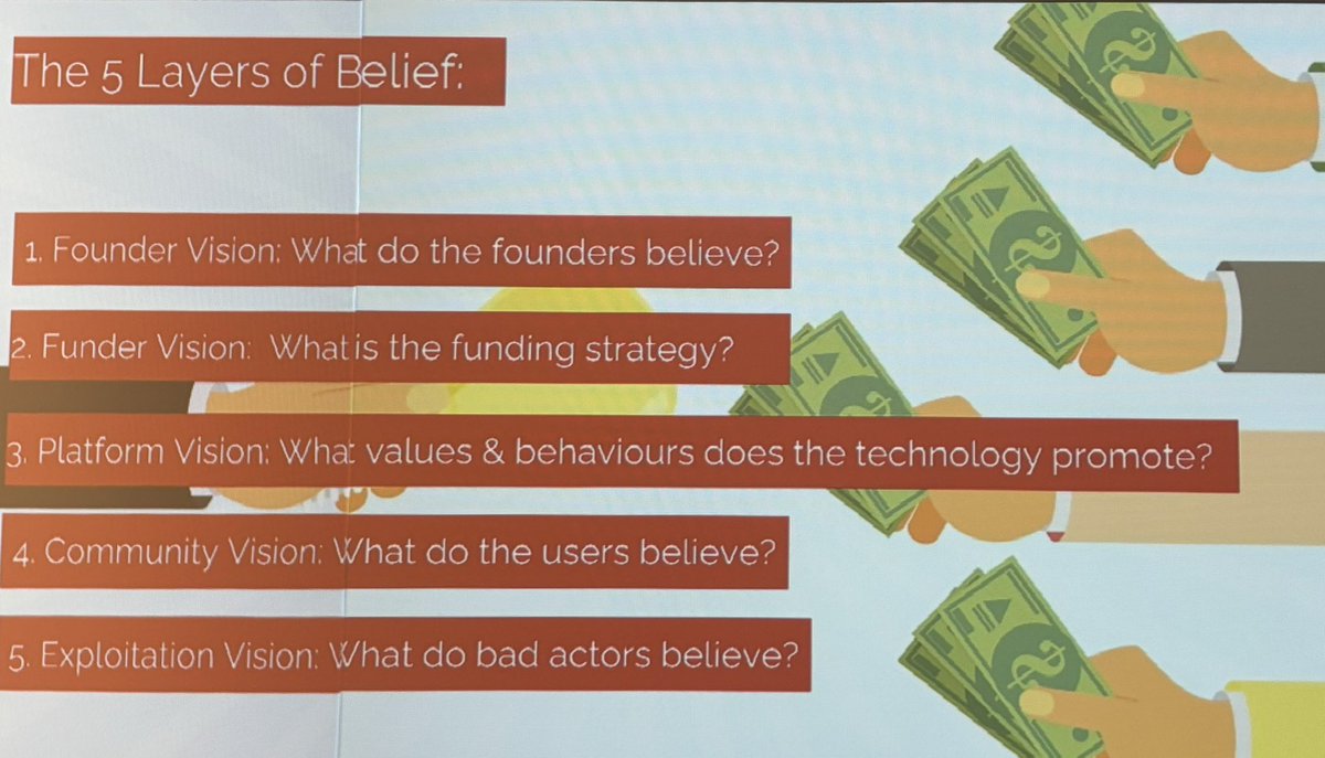 @rahafharfoush at <a href="/C_R_Forum/">CRF</a> conference: HR should apply 5 layers of belief to understand what belief systems an AI tool is unknowingly importing into the organisation