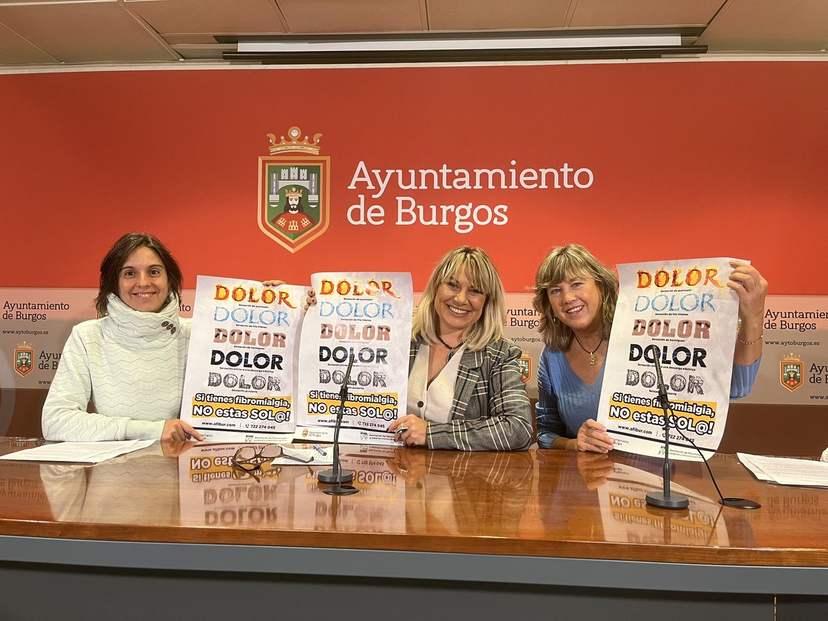El Ayuntamiento se une a la campaña de <a href="/AFIBUR/">AFIBUR</a> para visibilizar su trabajo y las consecuencias de quienes viven a diario con dolor crónico y fibromialgia. 

La concejala de Sanidad, Mila del Campo, ha aprovechado la ocasión para poner en valor el trabajo asociativo en la ciudad.