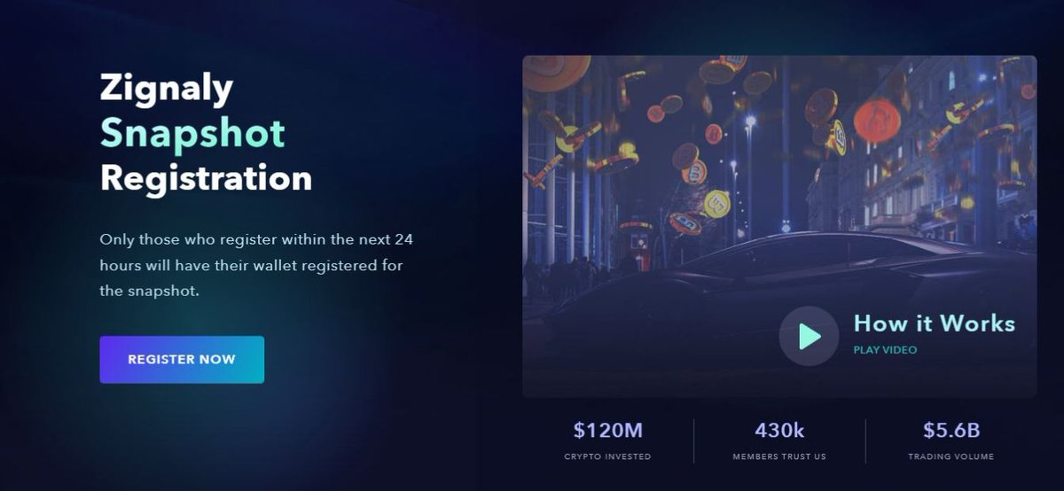 zignanrly's tweet photo. @zignaly Final reminder: people have 24 hours to register for the $ZIG Snapshot. 📸👀

The airdrop date will be announced in 2 weeks. Only those who register now will be considered eligible.

More information: https://t.co/o802XOZEGc https://t.co/5heZoUkx0g