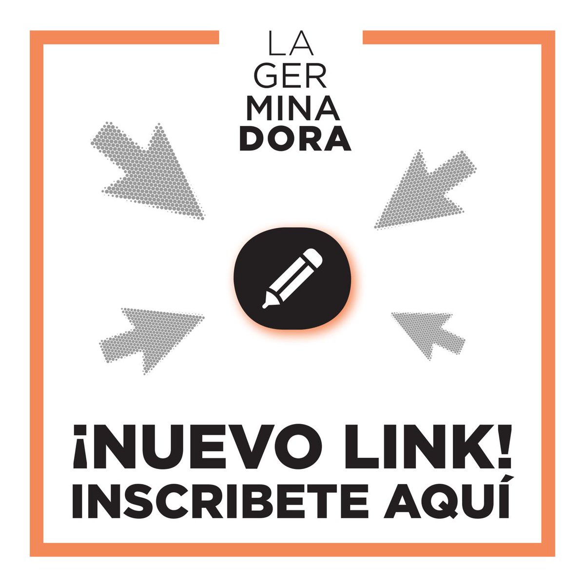 🎯 NUEVA INSCRIPCIÓN!!!
¿Todavía no te has apuntado?
¿Te vas a quedar plantada?

Aquí van las mejoras en el formulario de inscripciones, os enviamos el NUEVO enlace para que no os quedéis fuera este 22 de Octubre. 

Conoce La Germinadora!
Inscripciones: lagerminadora.org