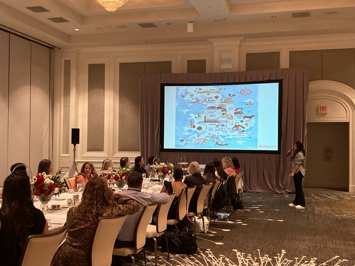 #IMEX24 is finally here!

Alongside our 11 England partners, we kicked off the week with a classic English Afternoon Tea.

It was great to connect with 20 North American Meeting &amp; Incentive buyers to discuss what England has to offer as a leading #businessevents destination.