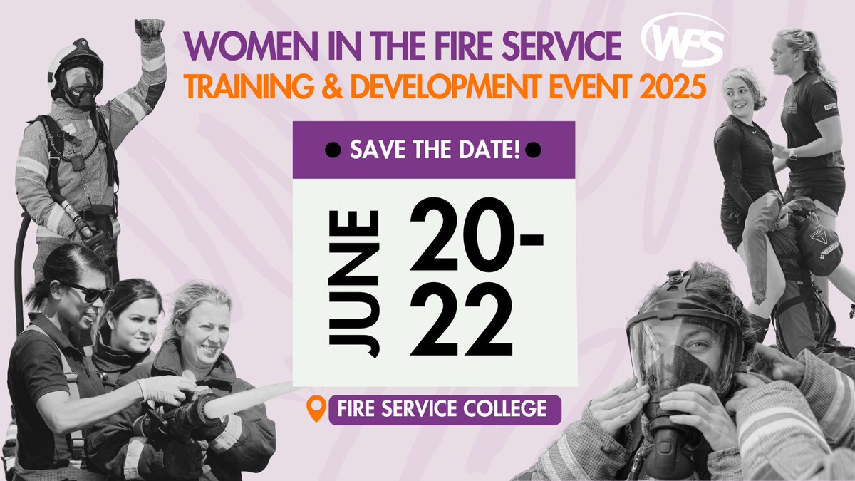 Women in the Fire Service UK (@wfsuk1) on Twitter photo SAVE THE DATE! π¨
It's official - we will be hosting our National Training & Development Event at the <a href="/FSCmoreton/">Fire Service College</a> on 20th-22nd June 2025. ππ₯
More information to follow so watch this space. π
wfs.org.uk/wfs-national-tβ¦ SAVE THE DATE! π¨
It's official - we will be hosting our National Training & Development Event at the <a href="/FSCmoreton/">Fire Service College</a> on 20th-22nd June 2025. ππ₯
More information to follow so watch this space. π
wfs.org.uk/wfs-national-tβ¦