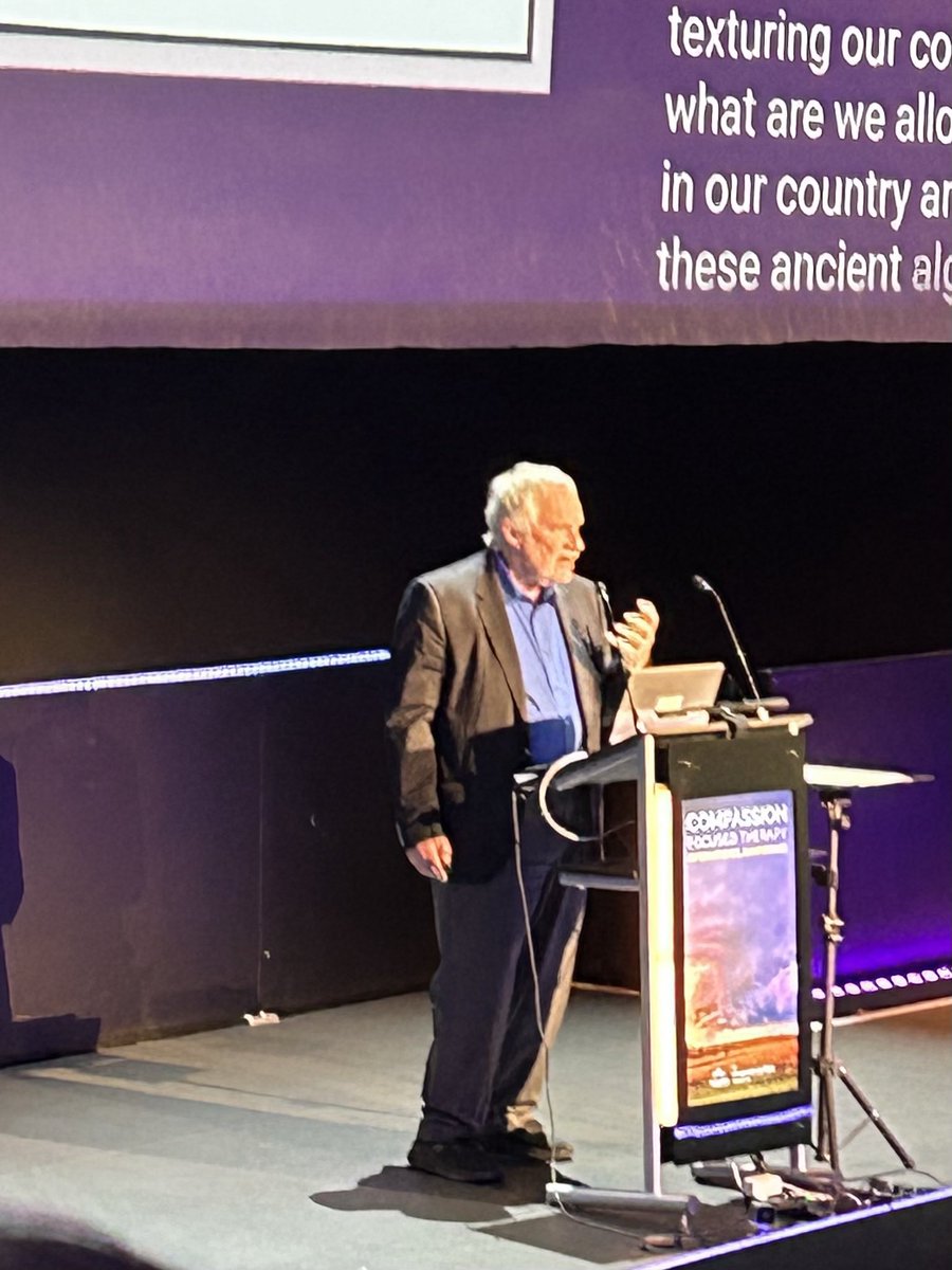 A little bit star-struck!
#cftconference24
⁦<a href="/ProfPaulGilbert/">Paul Gilbert OBE</a>⁩ ⁦<a href="/CompMindFound/">CMF</a>⁩