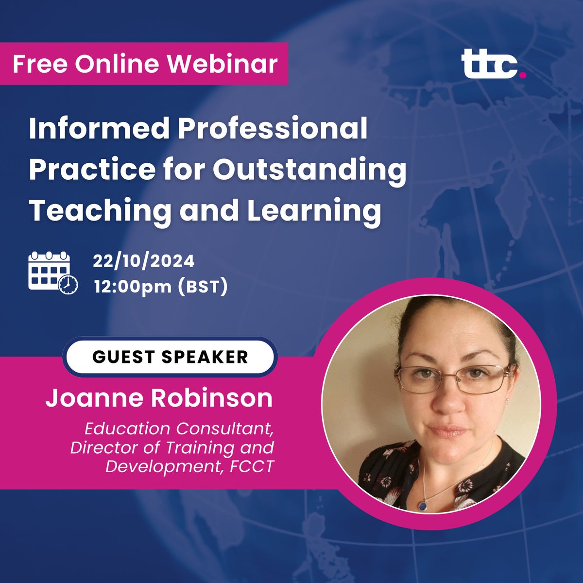 T_T_College's tweet image. If you are an experienced teacher and a school leader or aspire to be one, then this course could be for you. Sign up here 👇

South Asia 🌏 shorturl.at/TvKw6
Middle East 🌍 shorturl.at/skgAU

#InformedPractices #TeacherTraining #Webinar