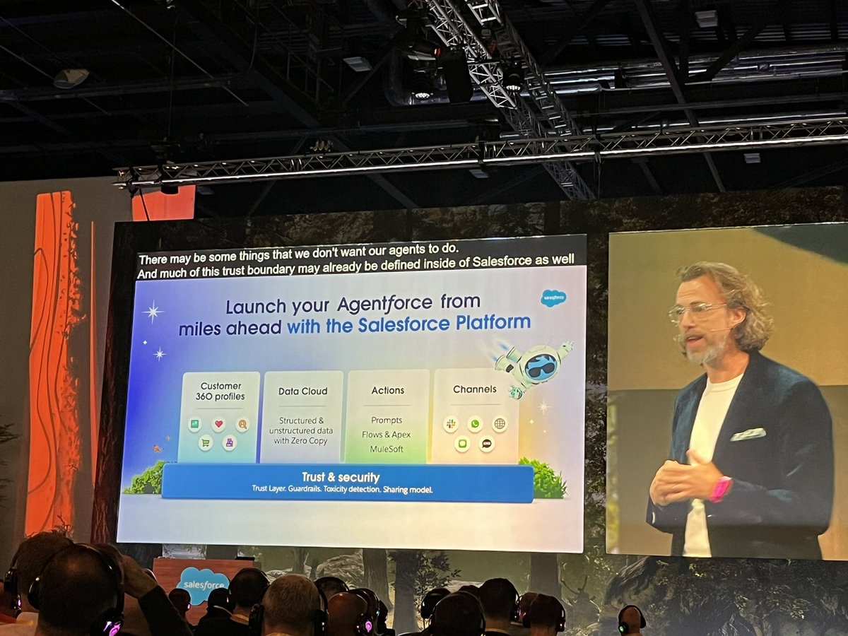 Ritesh Aswaney (@techtrekker) on Twitter photo The incredible <a href="/thatstokes/">Patrick Stokes</a> demystifying Agents at the #AgentForce Tour London ! #SFWT The incredible <a href="/thatstokes/">Patrick Stokes</a> demystifying Agents at the #AgentForce Tour London ! #SFWT