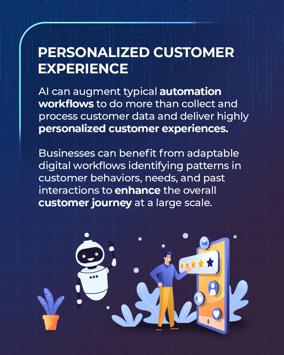 SRMTechOfficial's tweet photo. Business Process Automation has become a pivotal force for enterprises, enabling them to achieve speed, agility, and significant progress towards their business goals. 📈

#DigitalAutomation #AITransformation #SRMTech
1/3 https://t.co/xbKrJOV0mn