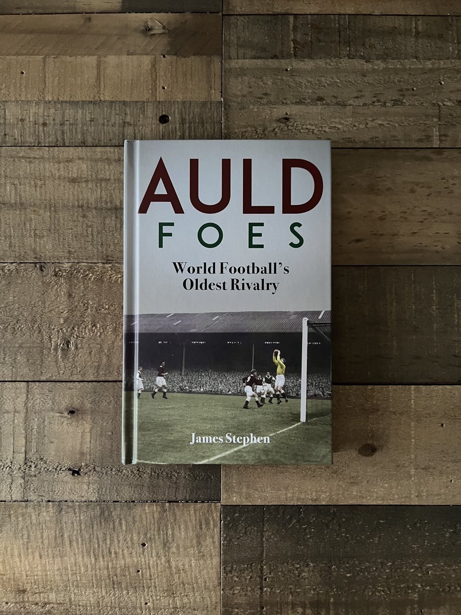 Now Reading - Auld Foes: World Football’s Oldest Rivalry by James Stephen

Excellent read and I’m only halfway through. Avoids the usual clichés and narrative breakdowns of club histories.

What this book does is offers an analysis of the identities of Hibs and Hearts and their
