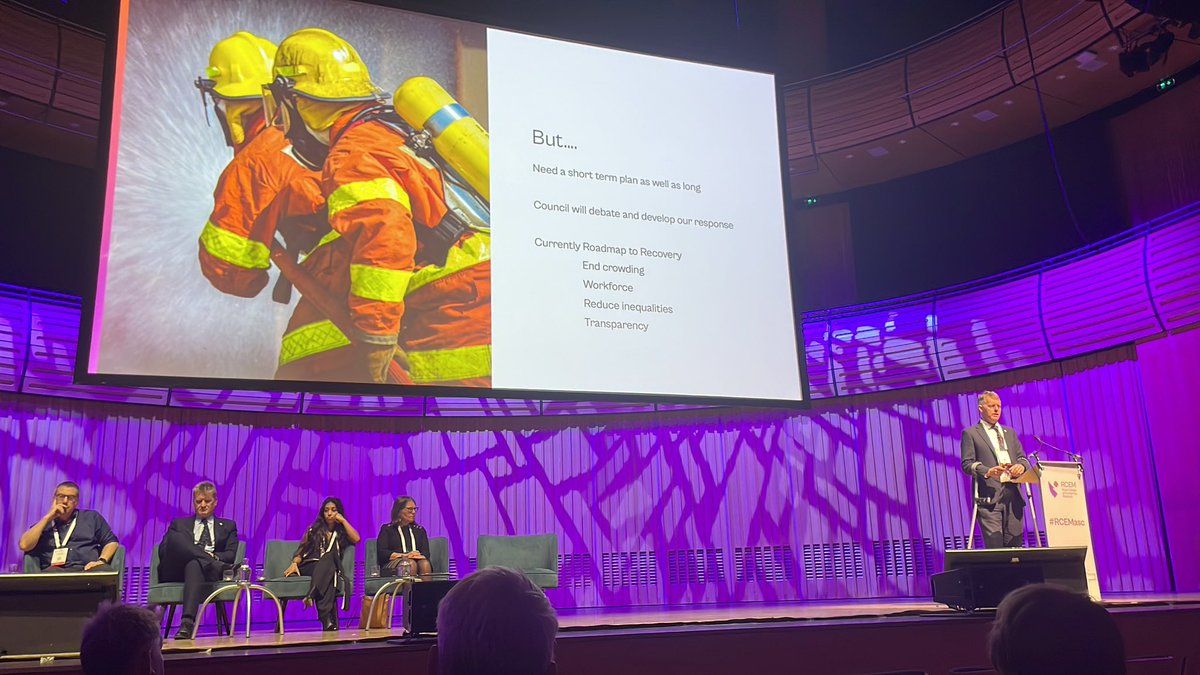 Tim Coats (@tjcoats) on Twitter photo RCEM President <a href="/RCEMpresident/">Adrian Boyle</a> talking about a very important change in policy: “we need to boundary our Emergency Departments. It’s a 10 year plan, but we need to limit who can come to the ED.” This would be a massive change.
<a href="/RCEMevents/">RCEM Events</a> RCEM President <a href="/RCEMpresident/">Adrian Boyle</a> talking about a very important change in policy: “we need to boundary our Emergency Departments. It’s a 10 year plan, but we need to limit who can come to the ED.” This would be a massive change.
<a href="/RCEMevents/">RCEM Events</a>