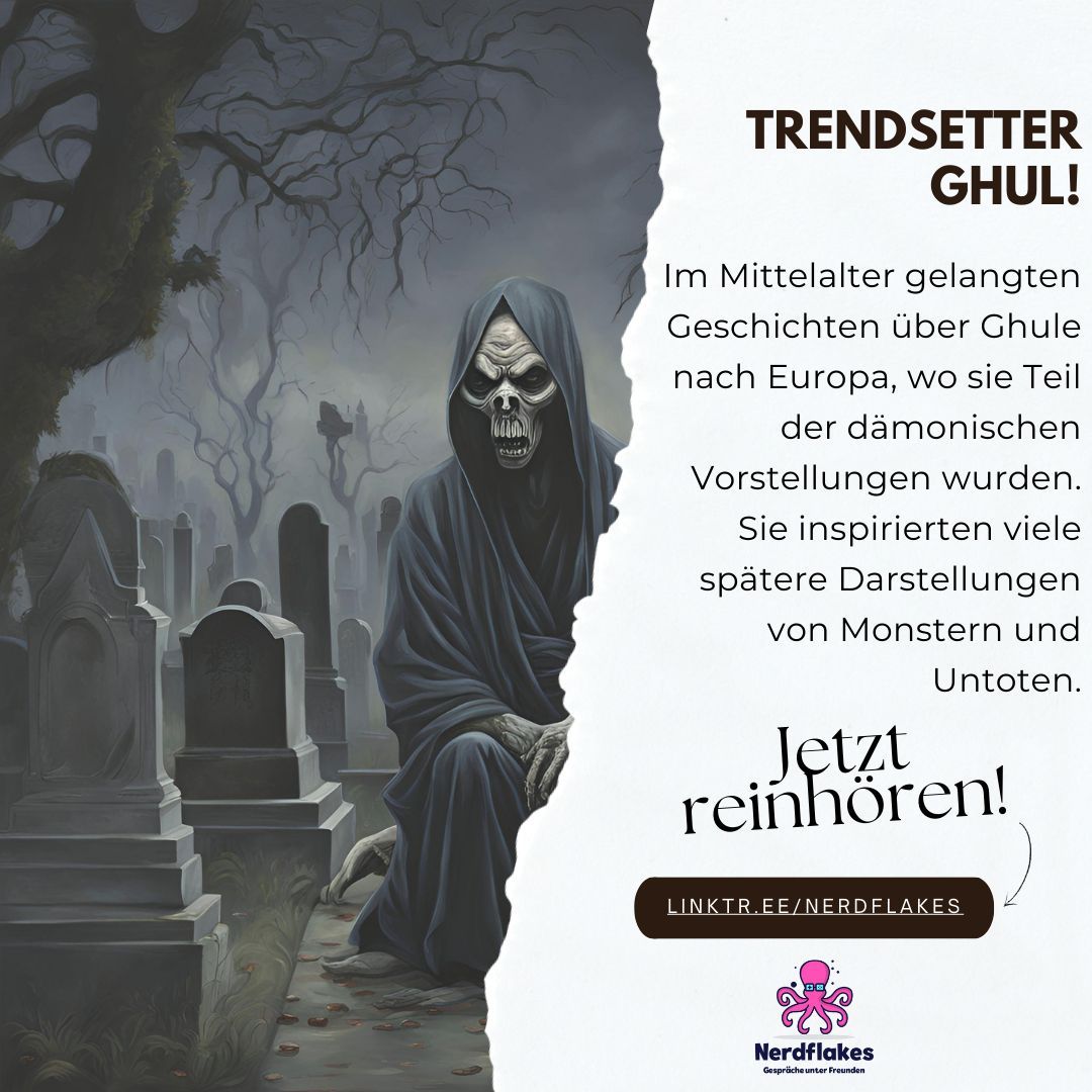 nerdflakes's tweet photo. #TeamDachschaden #Nerdflakes #Podcast #Halloween #Spooktober #Ghul #Lovecraft  #juvihatspaßanhashtags
https://t.co/9lTIUJETYW https://t.co/kviOOIHZSw