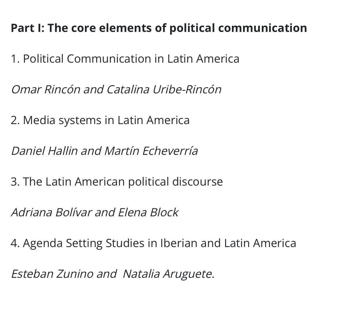 Book chapter alert! 😎
Super honoured to have researched,  &amp; collaborated with linguistics legend, Prof. Adriana Bolivar on ‘The Latin American political discourse’ 
Thanks to the editors Andreu Casero-Ripolles &amp; Paulo Carlos López, &amp; to Routledge.