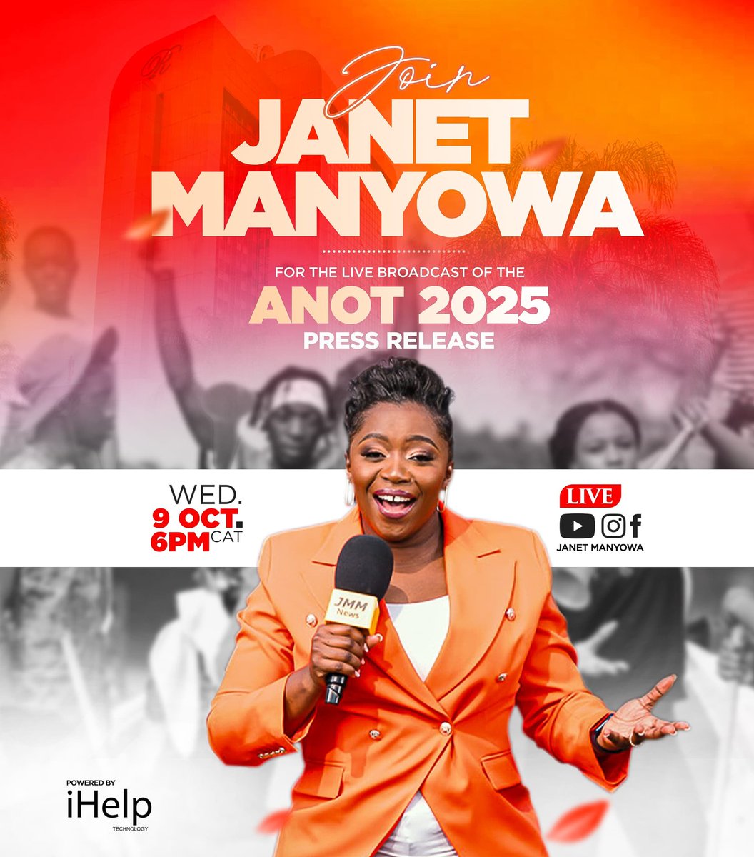 The news read by Janet Manyowa😎! 

Set a reminder fam- massive ANOT news coming up tomorrow.

#ANOT2025
