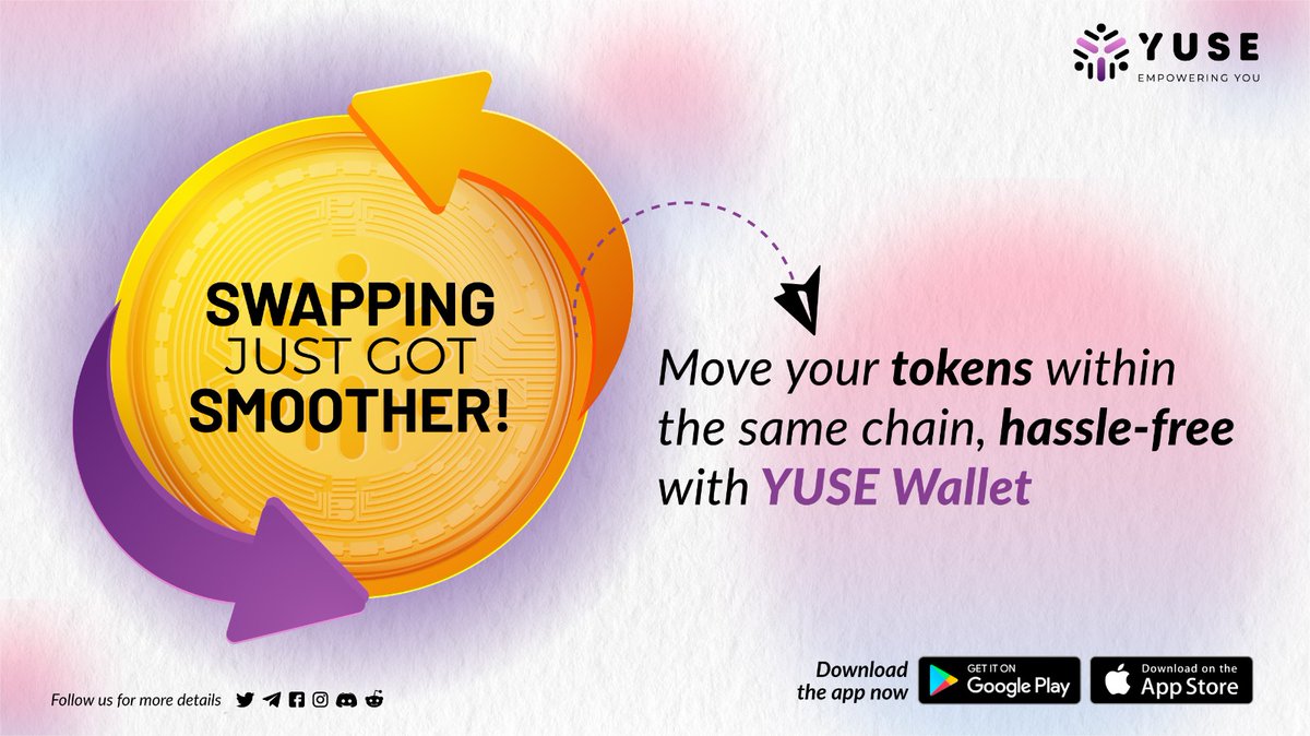 YuseToken's tweet photo. Making the crypto journey hassle-free! #YUSEWallet https://t.co/vbgI3ViELV