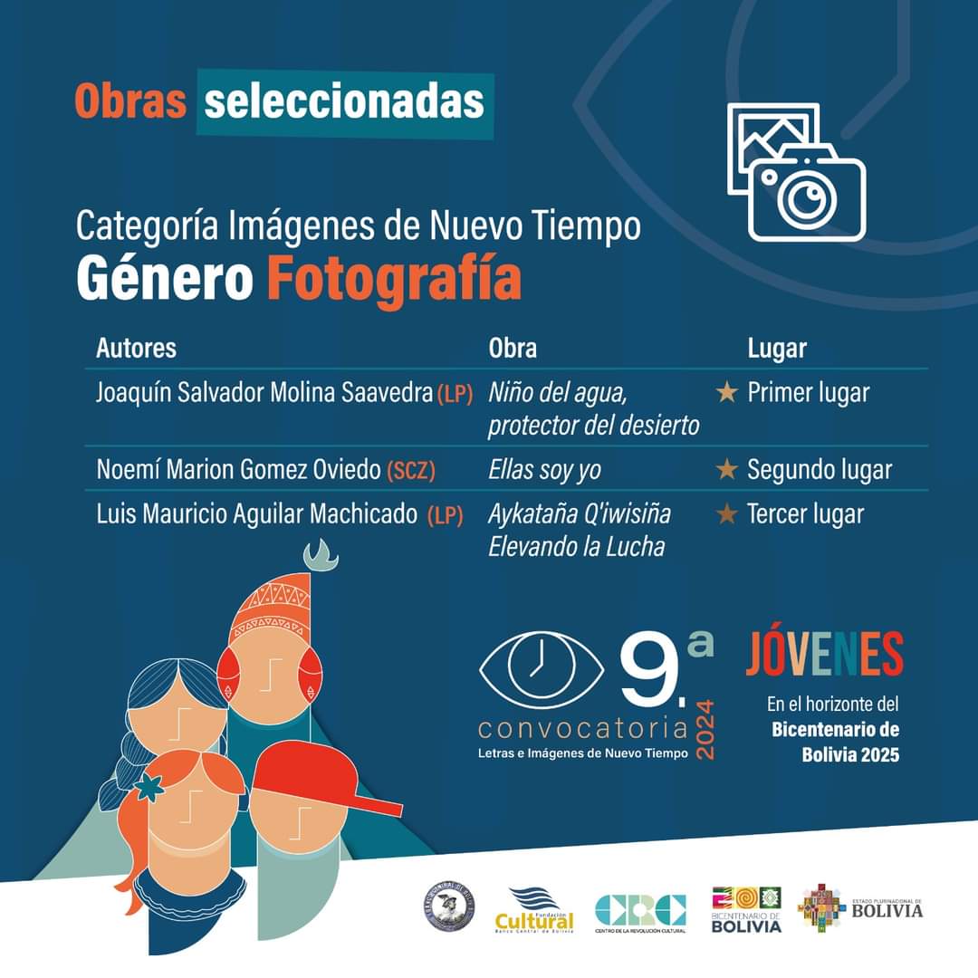 CentrodelaRevo's tweet photo. Conoce las obras seleccionadas en #Imágenes𝟗‧ª 𝐂𝐨𝐧𝐯𝐨𝐜𝐚𝐭𝐨𝐫𝐢𝐚 𝐋𝐞𝐭𝐫𝐚𝐬 𝐞 𝐈𝐦𝐚́𝐠𝐞𝐧𝐞𝐬 𝐝𝐞 𝐍𝐮𝐞𝐯𝐨 𝐓𝐢𝐞𝐦𝐩𝐨: 𝐉𝐨́𝐯𝐞𝐧𝐞𝐬 𝐞𝐧 𝐞𝐥 𝐇𝐨𝐫𝐢𝐳𝐨𝐧𝐭𝐞 𝐝𝐞𝐥 𝐁𝐢𝐜𝐞𝐧𝐭𝐞𝐧𝐚𝐫𝐢𝐨 𝐝𝐞 𝐁𝐨𝐥𝐢𝐯𝐢𝐚 𝟐𝟎𝟐𝟓.

#6AñosCRC #SomosRevoluciónCultural https://t.co/Au9f51IBR3