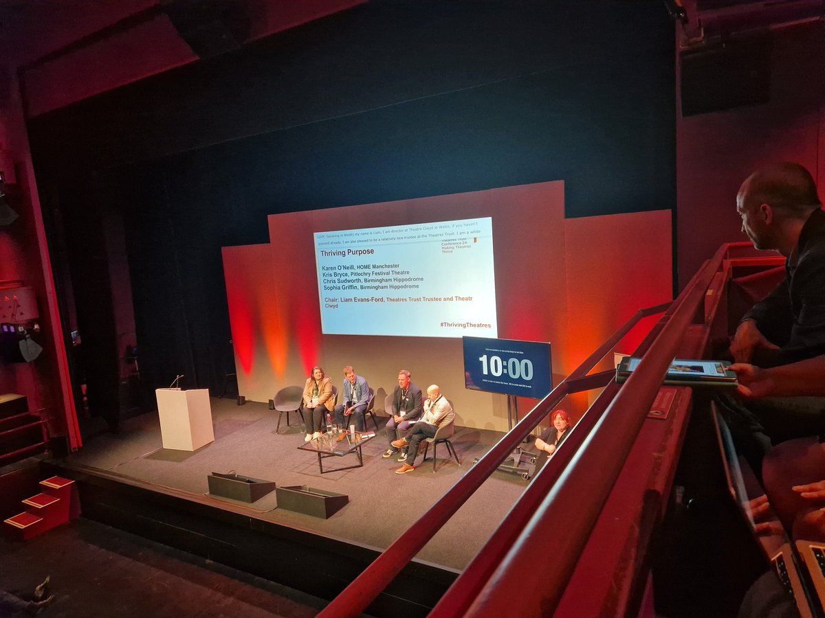Next up, Thriving Purpose, featuring our friends at Pitlochry Festival Theatre! #thrivingtheatres <a href="/TheatresTrust/">Theatres Trust</a>