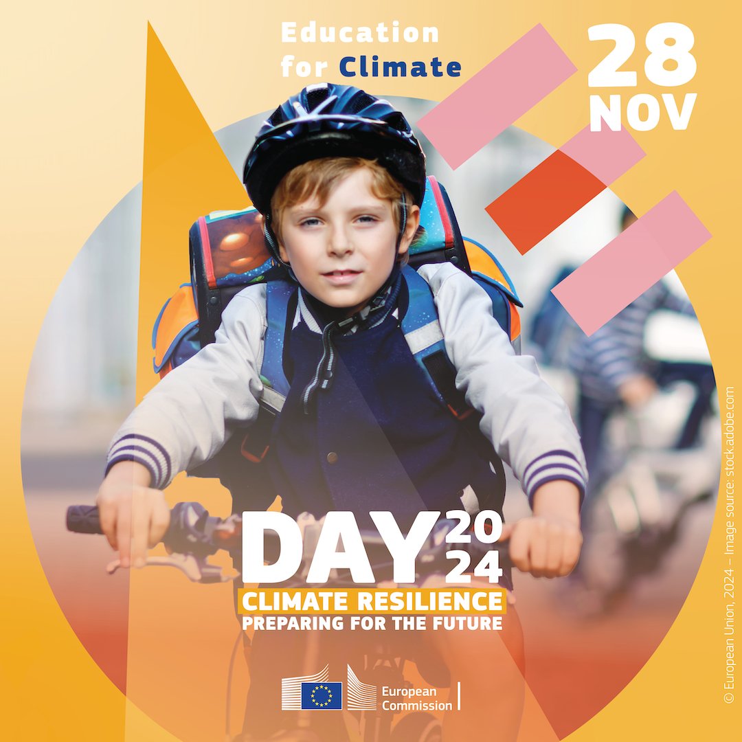 EUErasmusPlus's tweet photo. We all have the right to breathe clean air and drink clean water. 🥤🫧

We know you care about the planet, so if you are a teacher or student, why not join the #EducationForClimate Coalition? 🫶

We look forward to seeing you on 28 November at Education For Climate Day 2024!