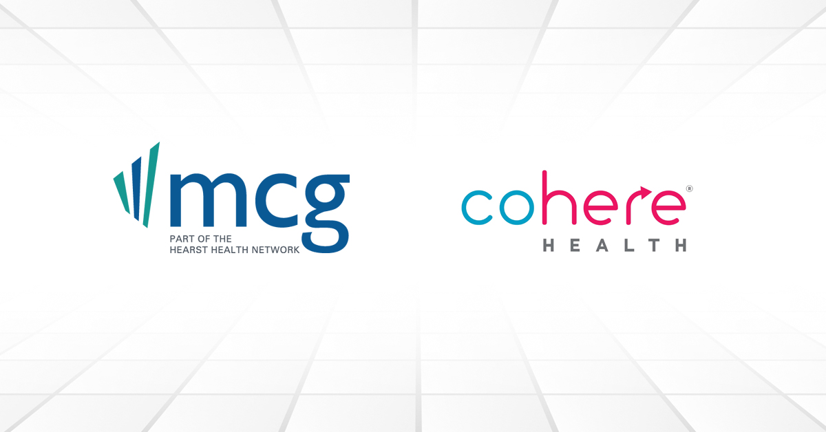 MCG (@mcg_health) on Twitter photo MCG and <a href="/CohereHealth/">Cohere Health</a> announce our new partnership combining intelligent #priorauth technology w/ the #healthcare industry's leading clinical criteria. Read the full press release: bit.ly/4eyZbZ1 #ArtificialIntelligence #EBM MCG and <a href="/CohereHealth/">Cohere Health</a> announce our new partnership combining intelligent #priorauth technology w/ the #healthcare industry's leading clinical criteria. Read the full press release: bit.ly/4eyZbZ1 #ArtificialIntelligence #EBM