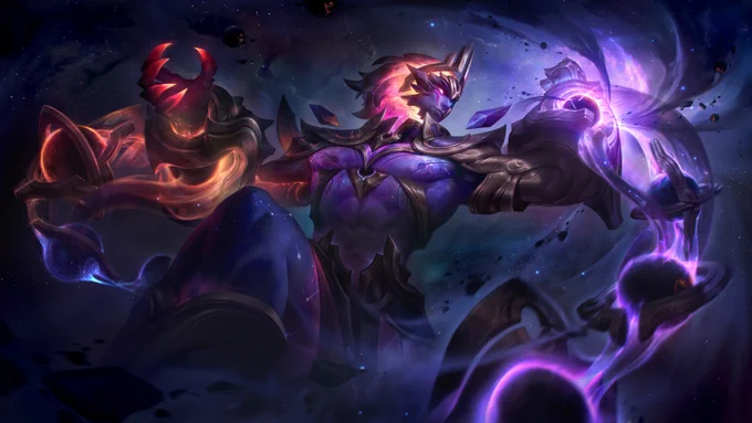Hermoso olvido. Sylas estrella oscura Yorick estrella oscura Zoe estrella oscura Kai'Sa estrella oscura 