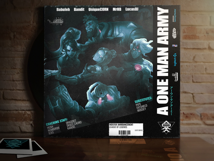 We are ready for war.

Introducing our Roster for the upcoming ESLOL split

⚔️ @ApplewSuxj 
🚀 @OtpBandit 
🔫<a href="/ItsUniqueC0RN/">ItsUniqueCORN</a> 
🛠️<a href="/hidde_bakker/">MrHB1804</a> 
🛡️<a href="/Lukaazs33/">Lucas</a> 
🧠<a href="/Hush_LoL/">Danno</a> 

#SecondToNone #WeMarch #ESLOL