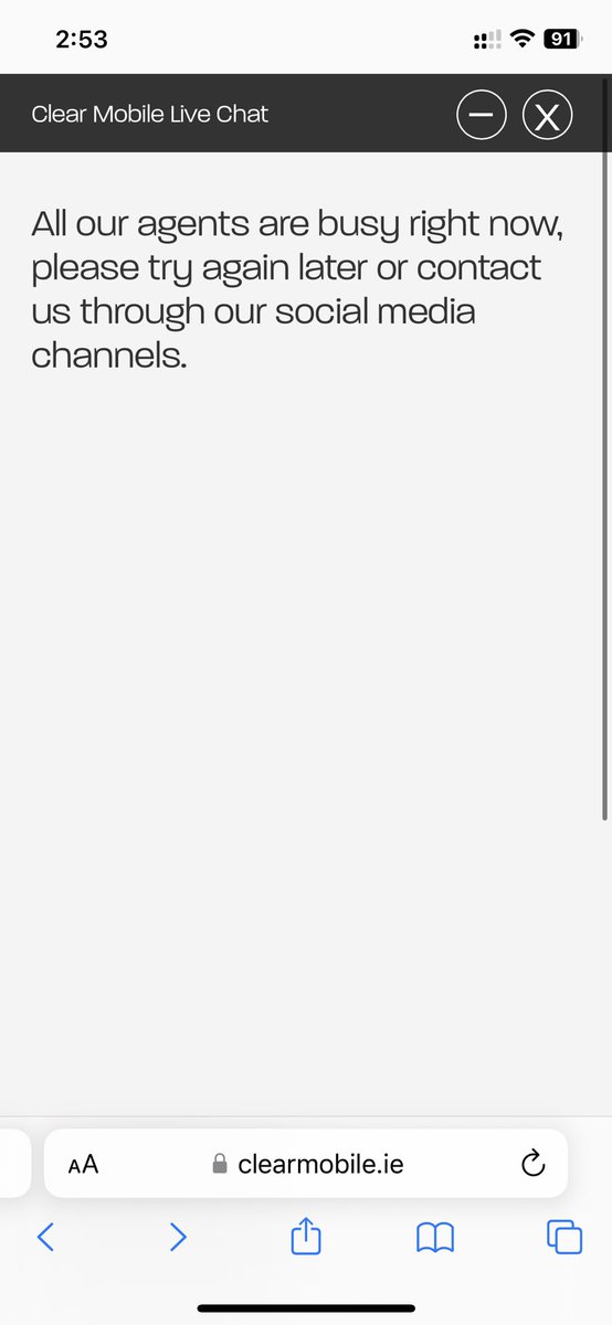 hertzalertz's tweet photo. @ClearMobileIRE is trash https://t.co/697J3TsL5r
