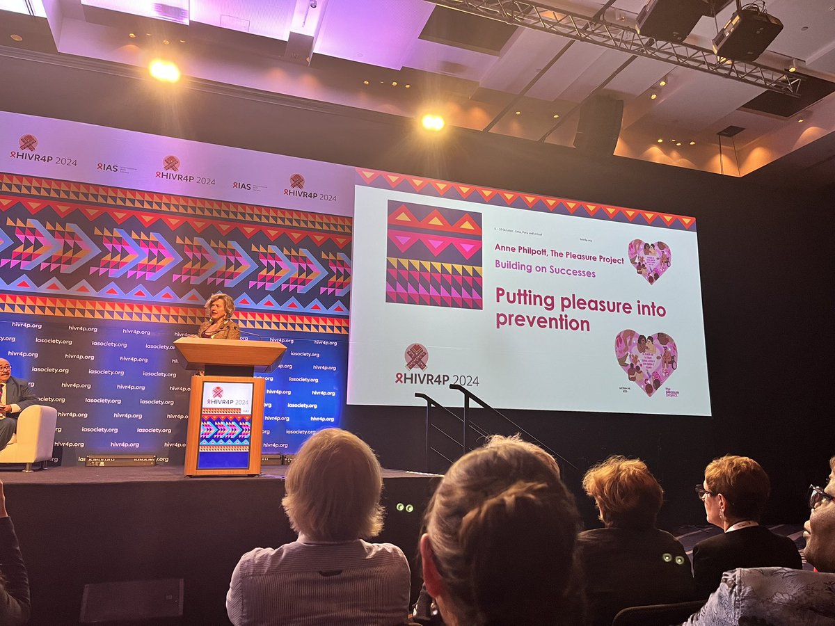 ivansegy47's tweet image. Building on success plenary at the #HIVR4P2024 highlighted:
• Epidemic control by 2030 is unlikely with the current scale up of HIV prevention strategies
• PrEP choice is complex and dynamic
• Pleasure interventions increase condom use and sexual health outcomes
