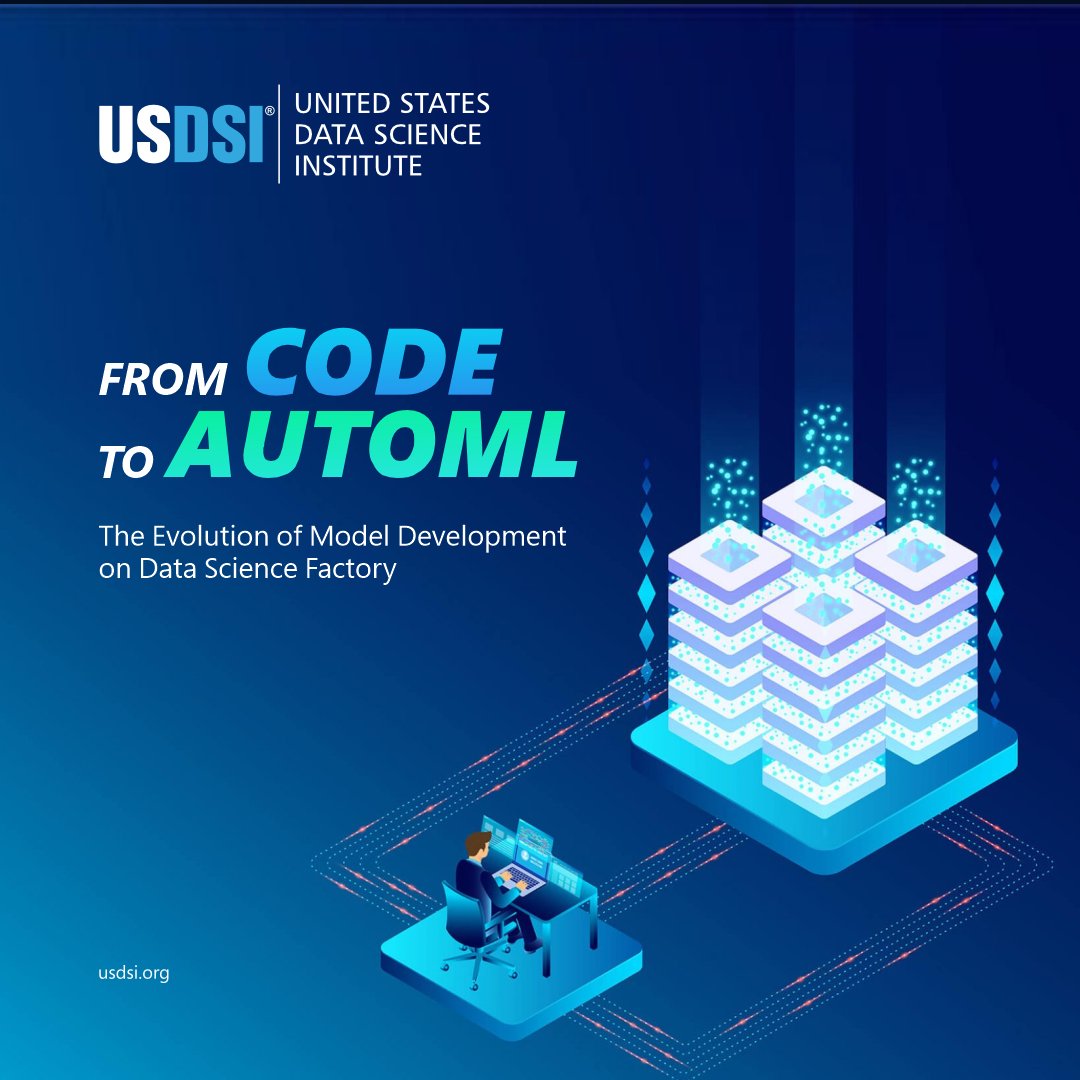 US_DSI's tweet image. Discover how the landscape of #modeldevelopment has transformed from #manualcoding to automated processes. This piece examines the implications of #AutoML and other innovations on productivity and accuracy within #datascience factories. bit.ly/4dC2kGj

#USDSI #AutoML