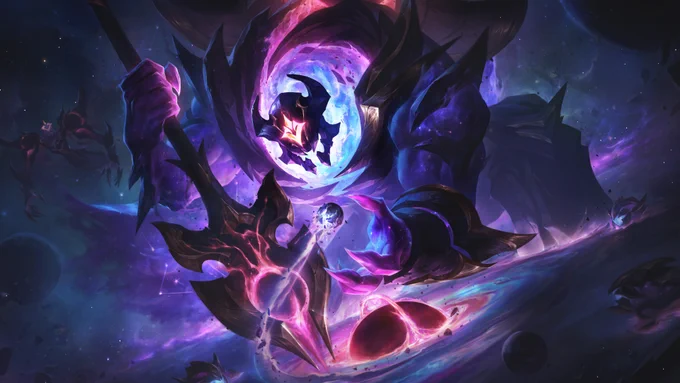 Hermoso olvido. Sylas estrella oscura Yorick estrella oscura Zoe estrella oscura Kai'Sa estrella oscura 