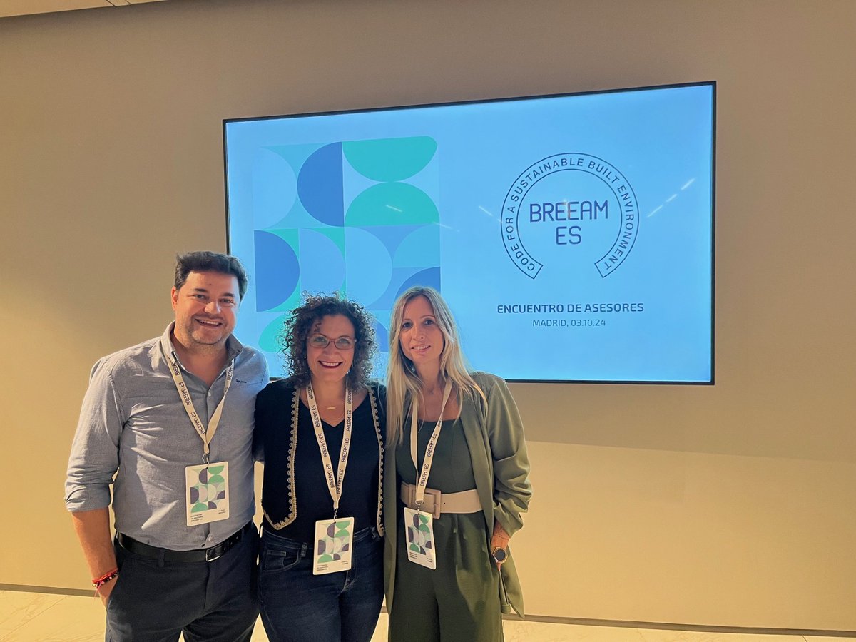 Plataforma Central Iberum (@pci_urbancm) on Twitter photo ¡Asistimos al Encuentro Anual de Asesores <a href="/BREEAMespana/">BREEAM® España</a> en Madrid!
El pasado jueves 3 de octubre, nos reunimos junto a más de 100 profesionales de toda España en este encuentro con el objetivo de seguir impulsando la sostenibilidad en el sector de la construcción en España. ¡Asistimos al Encuentro Anual de Asesores <a href="/BREEAMespana/">BREEAM® España</a> en Madrid!
El pasado jueves 3 de octubre, nos reunimos junto a más de 100 profesionales de toda España en este encuentro con el objetivo de seguir impulsando la sostenibilidad en el sector de la construcción en España.