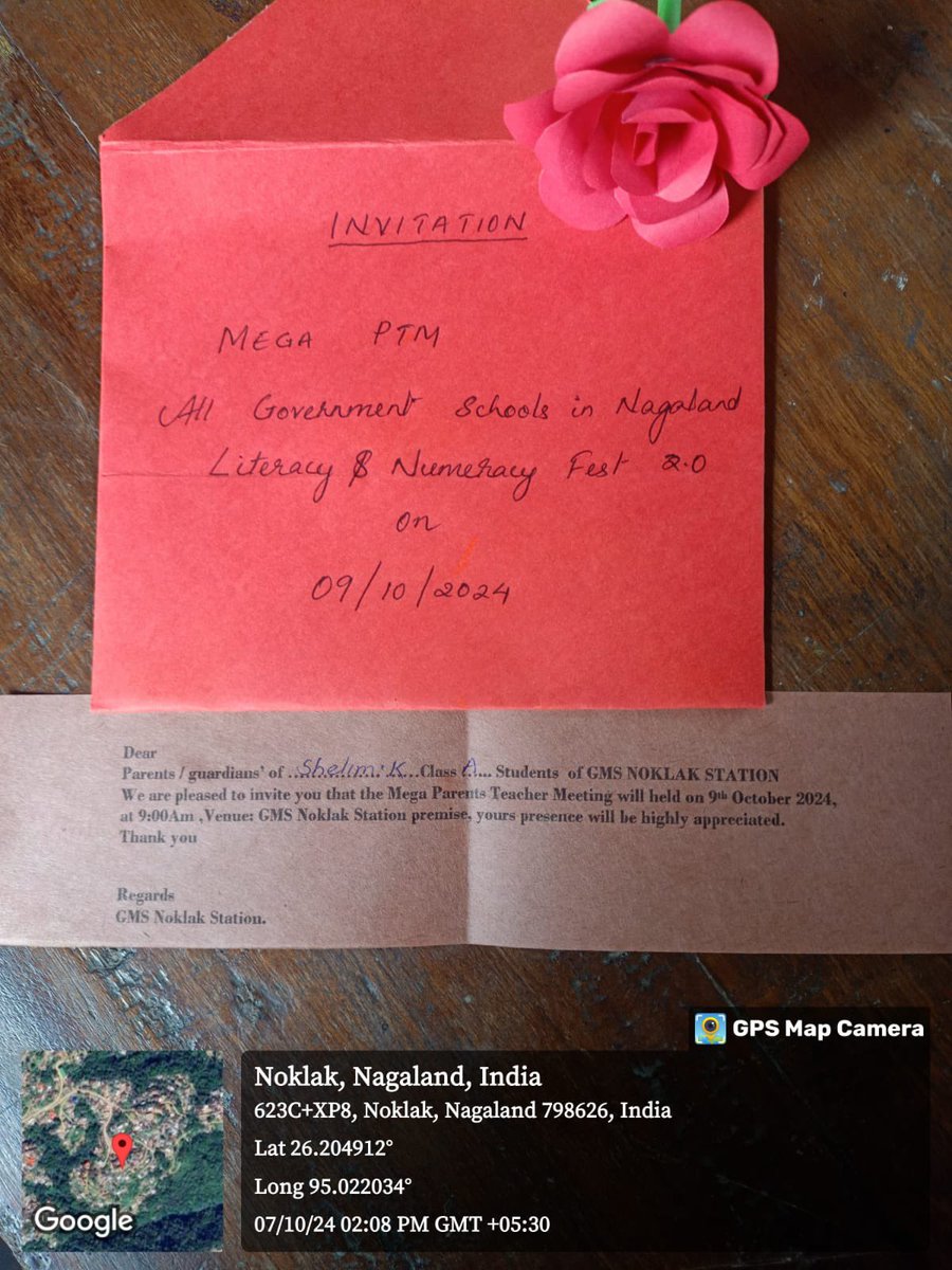 SamagraNagaland's tweet photo. Schools with foundational classes across Nagaland making creative preparations for the Mega Parent Teacher Meeting to be conducted on 9th October 2024.
All Parents are invited to witness your child’s creativity and progress. #NLNF2.0 #PTM #FoundationalEducation https://t.co/TvbNm29stT