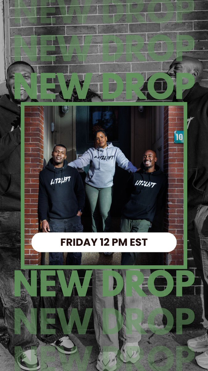 LIT2LIFT_'s tweet photo. SET YOUR CLOCKS!⏰ https://t.co/cOOTFdz9jI