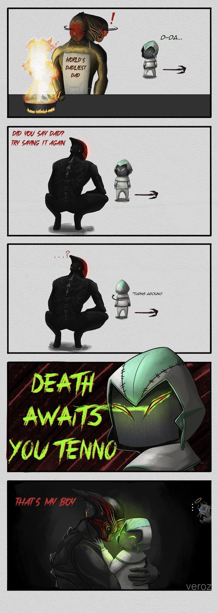 Baby's first words
#Warframe #warframefanart