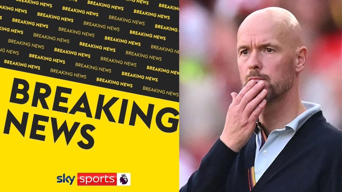 caughtoffside's tweet photo. 🚨 BREAKING NEWS 🚨 

Manchester United and Erik Ten Hag have reached a mutual agreement...

... that the team are sh*t. https://t.co/xPyr1qmTdZ