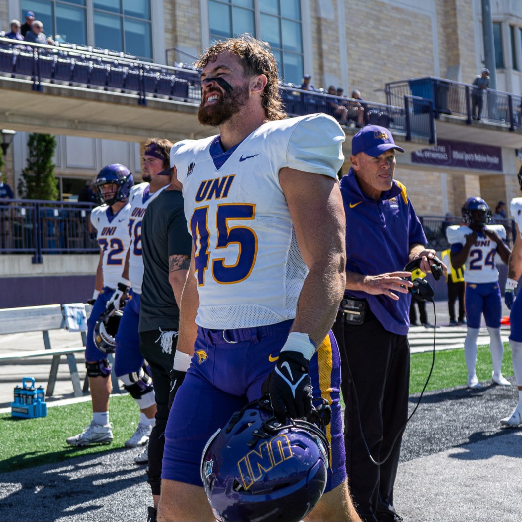 UNIFootball's tweet photo. Rooted in farming and eight-man football, JW Cox talked with Layne Pryor about the ceiling for the Panther offense this week on the Panther Football Show!

🎧 https://t.co/0GXbO2hoCW

#EverLoyal #1UNI https://t.co/ZbAFJkZsGw